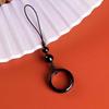 Natural Strawberry Crystal Ring Ring Mobile Phone Ring Hanging, Natural Agate Running Ring U Disk Hanging Ornament