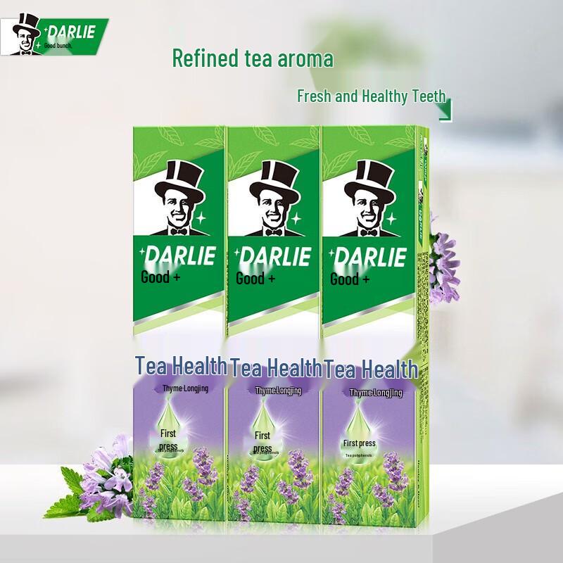 

Darlie Tea Care Thyme Longjing Toothpaste, 3x140g