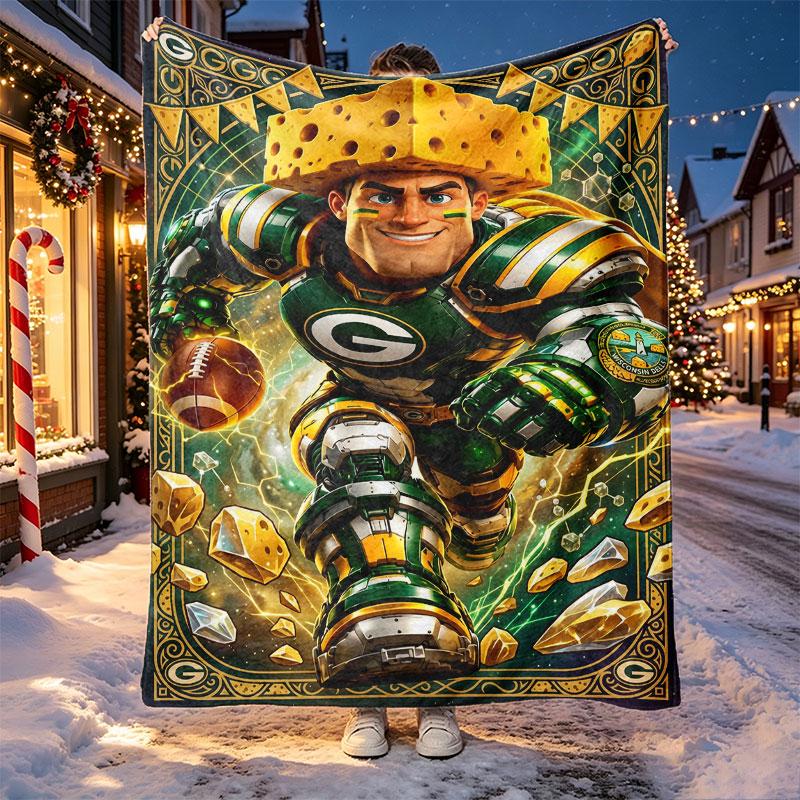 Deka s NFL vzorem pro domácí dekoraci, postel, pohovku, cestování autem, kempování, vhodná pro všechna roční období, dárek k narozeninám, Vánocům