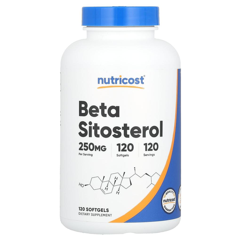 Beta Sitosterol, 250Mg, 120 Softgels