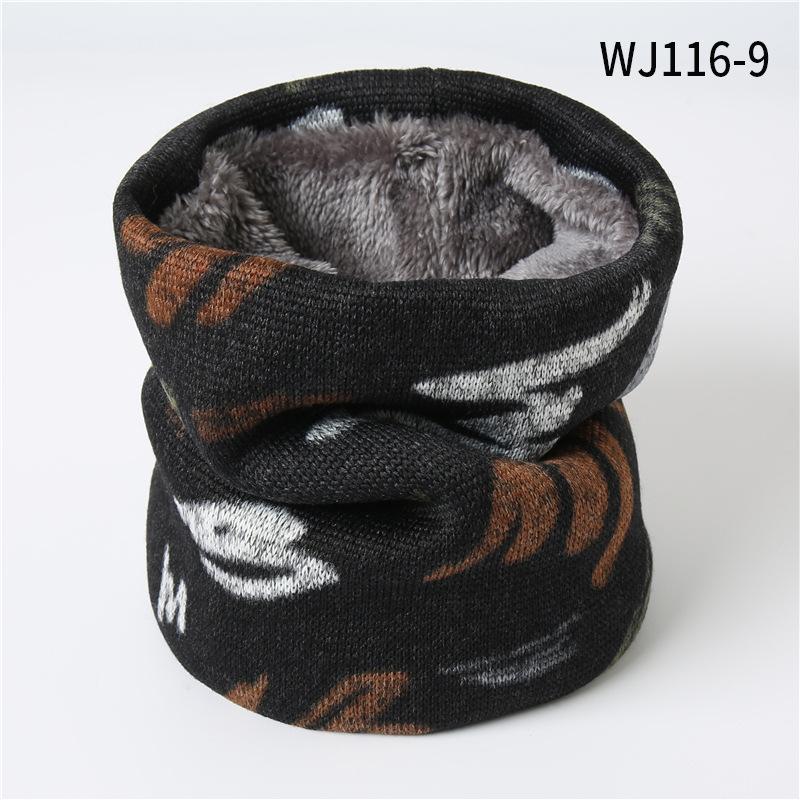New Women Neck Cover Children Autumn Winter Cold Warm Men Fashion Neckerchief Solid Knitted Scarf Decoration Thickening Fleecing