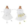 Cute Girl Angel Christmas Pendant Mini Christmas Tree Ornaments Ballerina Tree Hanging Ornaments for Christmas Party Decorations