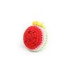 Woolen Hook Weaving Pendant Handmade Hook Weaving Persimmon Woolen Weaving Pendant Knitted Fruit Pendant