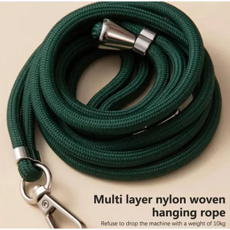 Upgrade Umhängeband mit Ring Universell Handy Verstellung Langes Hängeband mit Clip Anti-Verlust Lanyard