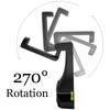 2 In 1 Car Headrest Hook with Phone Holder Seat Back Hanger for Bag Handbag Purse Grocery Cloth Car Phone Holder Car