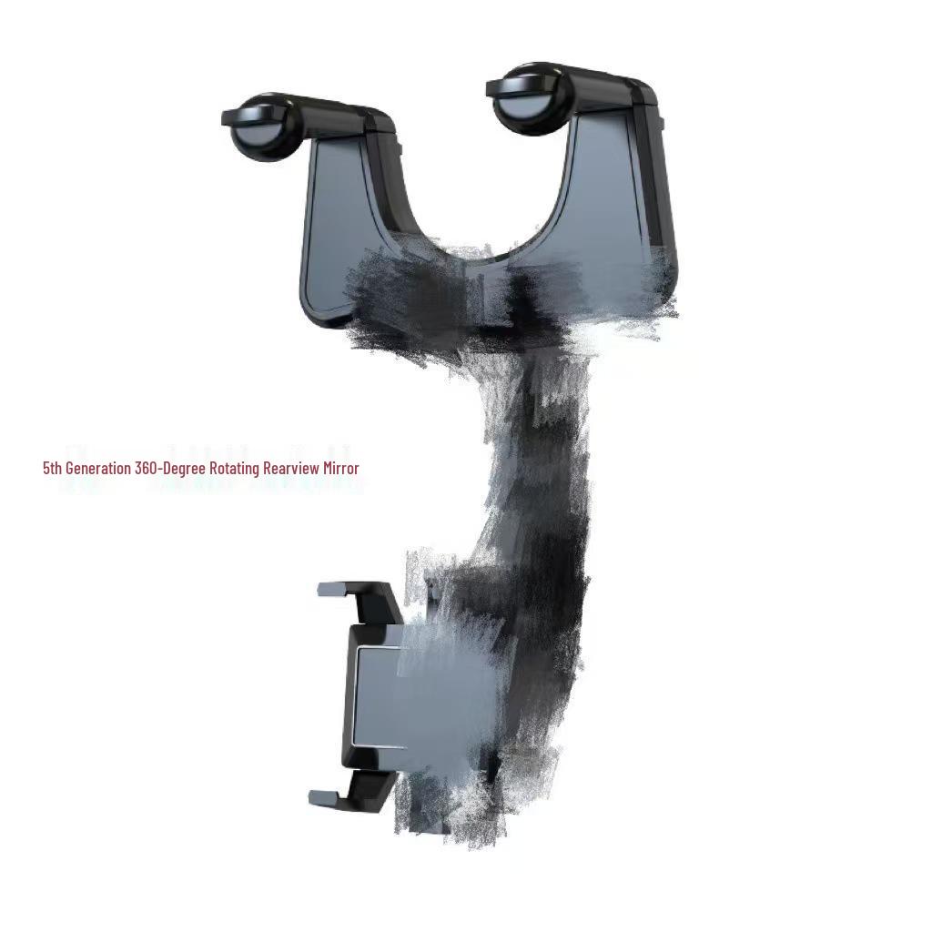 Universeller Rückspiegel-Handyhalter für Autos - Anti-Schütteln, Anti-Vibration, Stabil & Tragbar für die Navigation