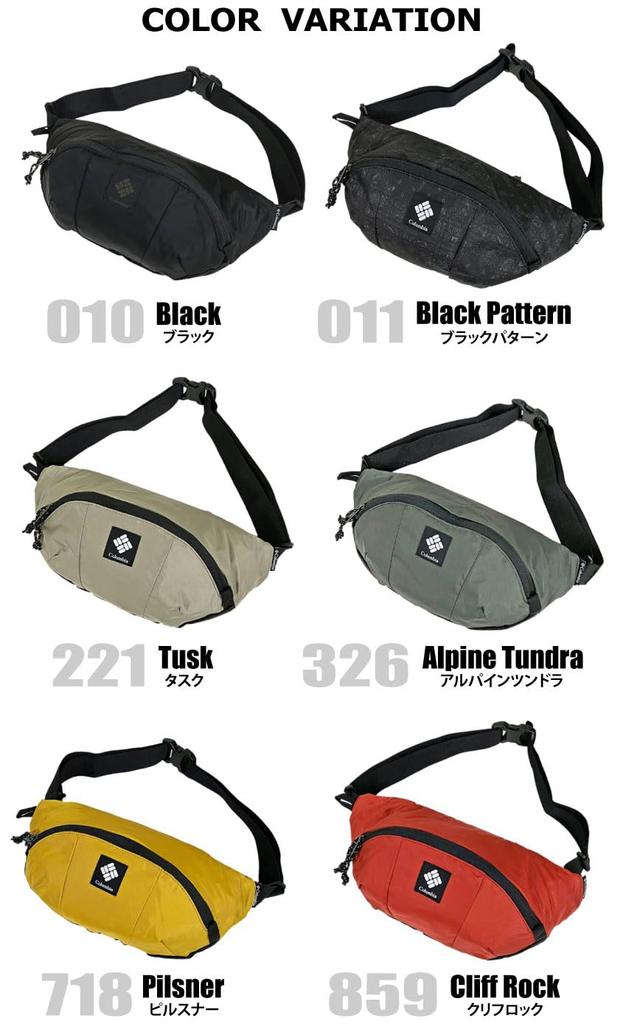 Panacea Hip Bag PU8666 One Size Black Pattern [Colombia]