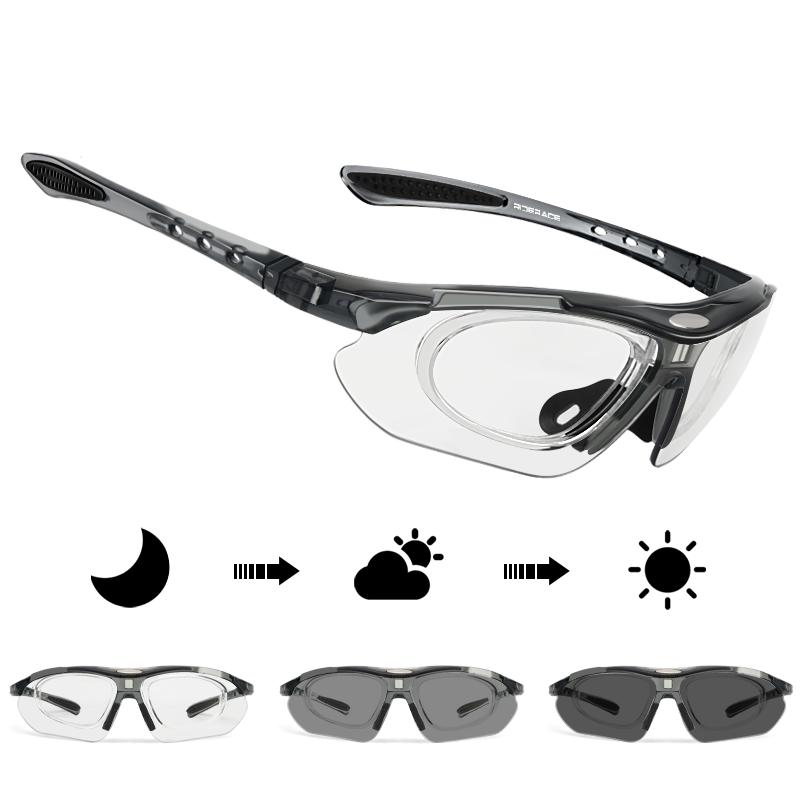 New Style Cycling Sunglasses UV400 Polarized Color Changing Goggles Men Women Outdoor Sports Riding Running Glasses Bike Eyewear
