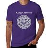 1982 King Crimson Vintage Discipline Album Promo T-Shirt quick-drying Short sleeve tee mens plain t shirts