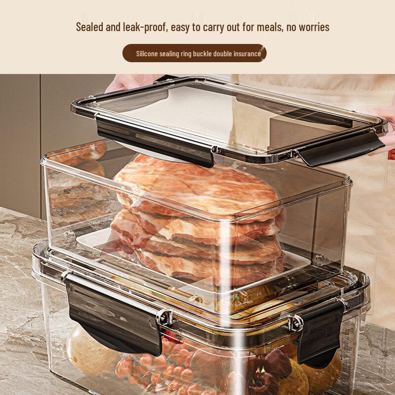 ZISIZ Large Refrigerator Food Storage Container