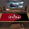 1.FC Nürnberg Logo Color Mouse Pad Large Gaming Table Cushion Non-slip Laptop Tablet Big Mousepad XXL Mat Mini PC Playmat With Lock edge