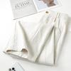 Old Money Style Linen Wide-Leg Pants: Women's Casual Elastic Waist Straight-Leg (Spring 2026)