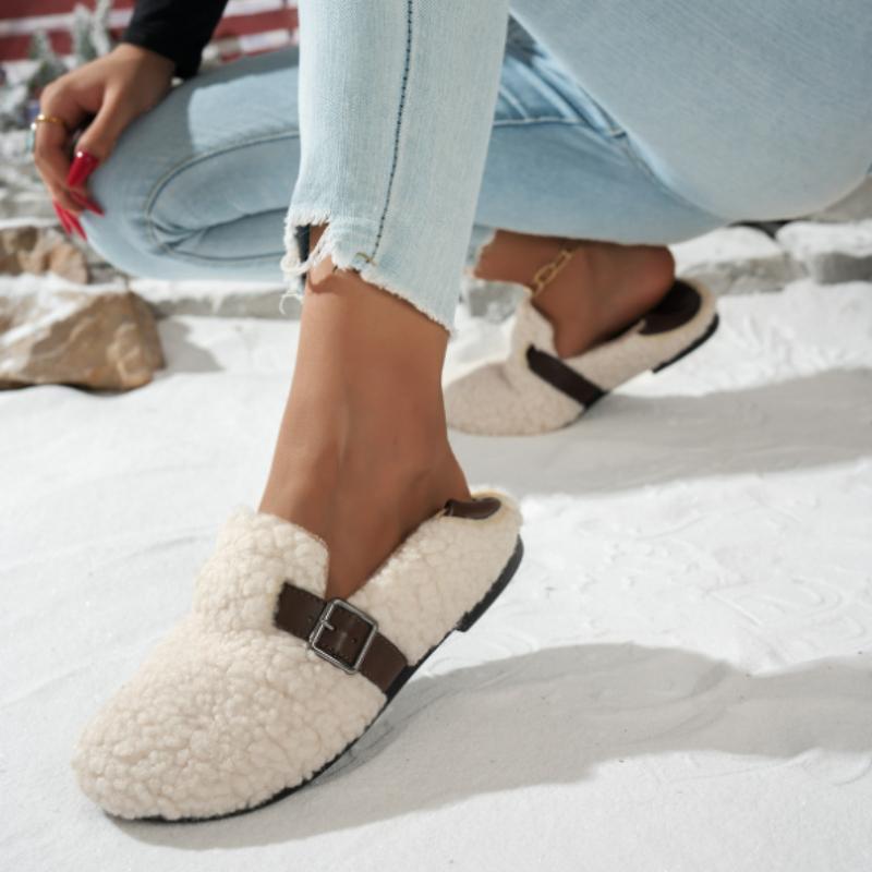 Winter Women's Warm Shoe Slip-On Casual and Comfortable Shoes