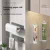 Kitchen Paper Towel Holder With No Drilling Magnetic Mount For Kitchen Storage And Organization