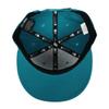 New Era 9FIFTY NE400 Snapback Baseball Shark Teal and Light One Size Fits with 99HeadwearShop Men's Cap, Unisex, Blue, All, Sticker.