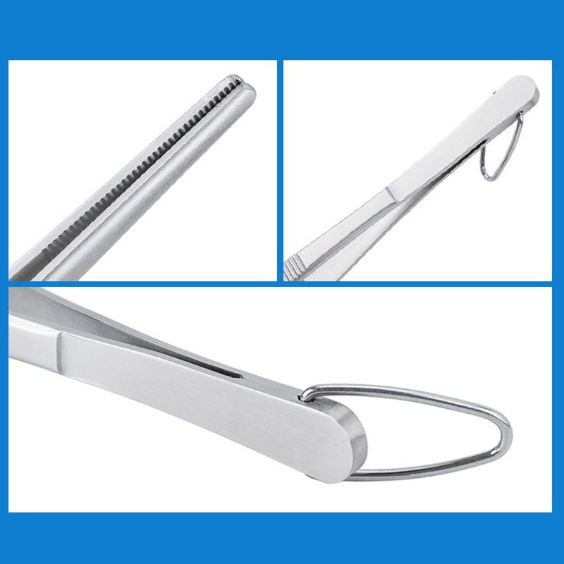 1ks 12palcová kuchyňská pinzeta z nerezové oceli Velmi dlouhá pinzeta na vaření Jemné kleště na BBQ vaření Barmanské nástroje