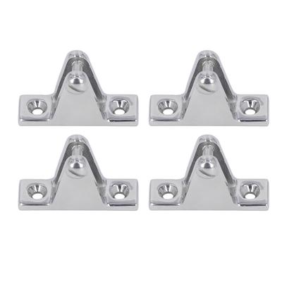 4Pcs Deck Hinge for Boat 316 Stainless Steel Top Mounting Hardware Awning Fixed Accessories