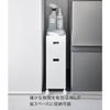 Yamazaki Storage Box with Lid for Wagon L White W15xD35xH26cm Tower