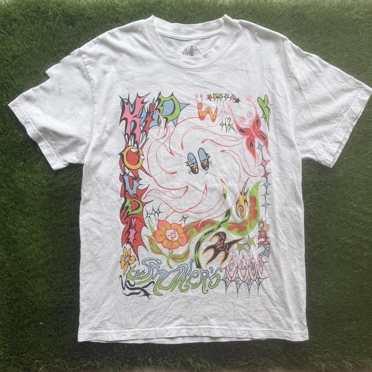 Kid Cudi Smokers Club Fest t-shirt Basic tee White short sleeve tee S