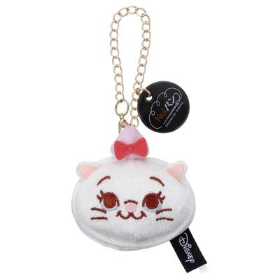 TAKARATOMY Disney Character Nui Pan Chain Strap Mascot White Chocolate Macaron Disney Marie A.R.T.S.