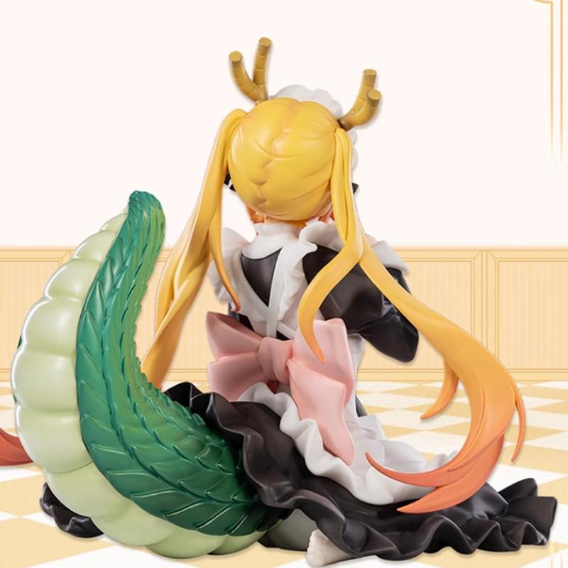 New POP MART Miss Kobayashi's Dragon Maid Characters Drago Maid Collection Scale Figures 9cm/18cm PPMT-2310-0092