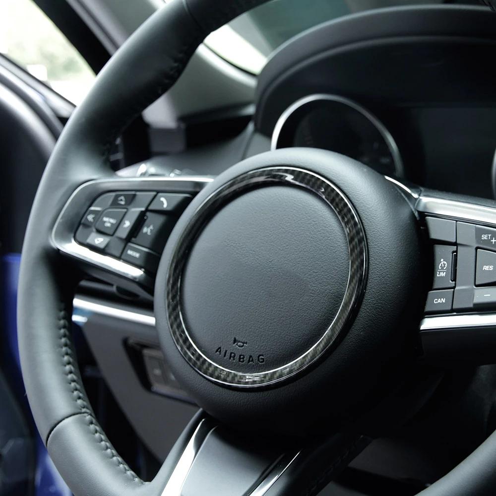 Car Steering Wheel Stickers For Jaguar XFL F-PACE XE XEL X761 X760 E-PACE  Decals Decoration Car