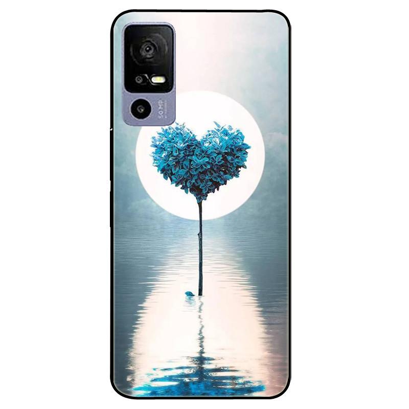 For TCL 40R 5G Case 6.6'' Silicone Soft Fashion TPU Phone Cover for TCL 40 R 5G Cases T771K T771A T771H Bumper Funda For TCL 40R