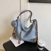 Flow fashion backpack tote bag women's simple large capacity shoulder bag casual commuter messenger bag