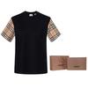 Burberry SS21 Drop Shoulder Sleeve T Shirt Women's Black 80430571