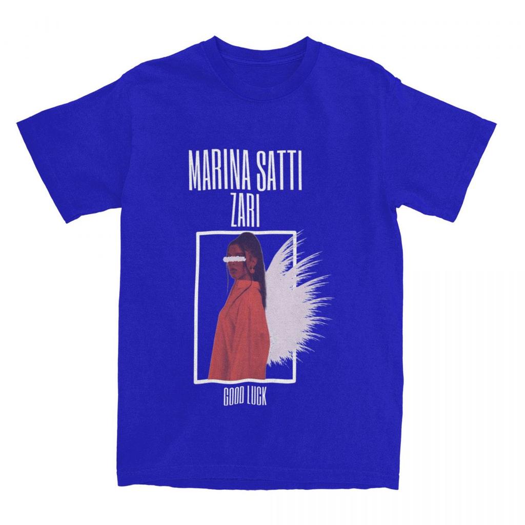 Summer Men Women's Greece Marina Satti Zari T Shirts Accessories Eurovision Song Contest Cotton T-shirt Clothes