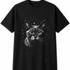 Charcoal Burmese Cat Mens Womens T-Shirt Unisex Novelty Gift Tee Funny Present