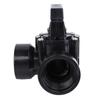 Swimming Pool Diverter Valve G1?1/2in ABS Three Way Positive Seal Water Diverter Valve for 4517