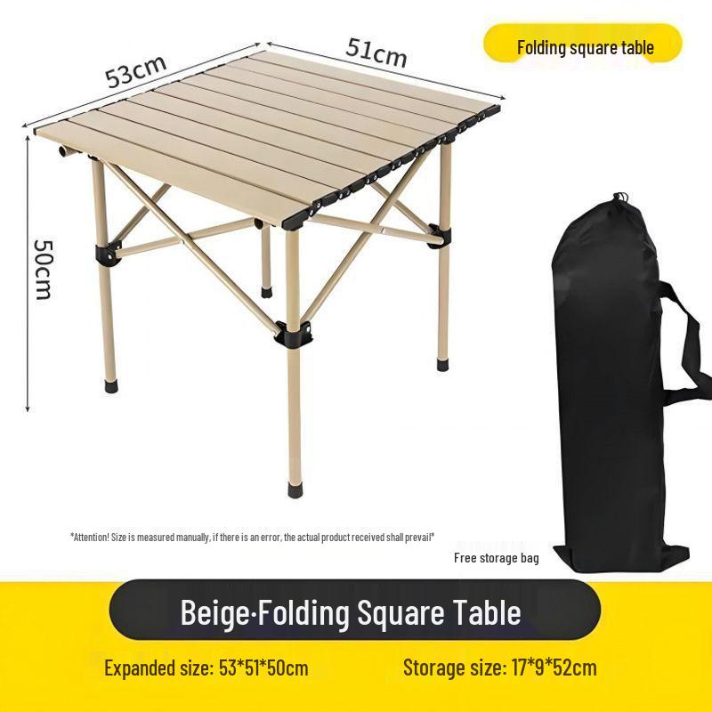 Sturdy Outdoor Folding Table and Chairs Set for Camping, Picnic, and BBQ
