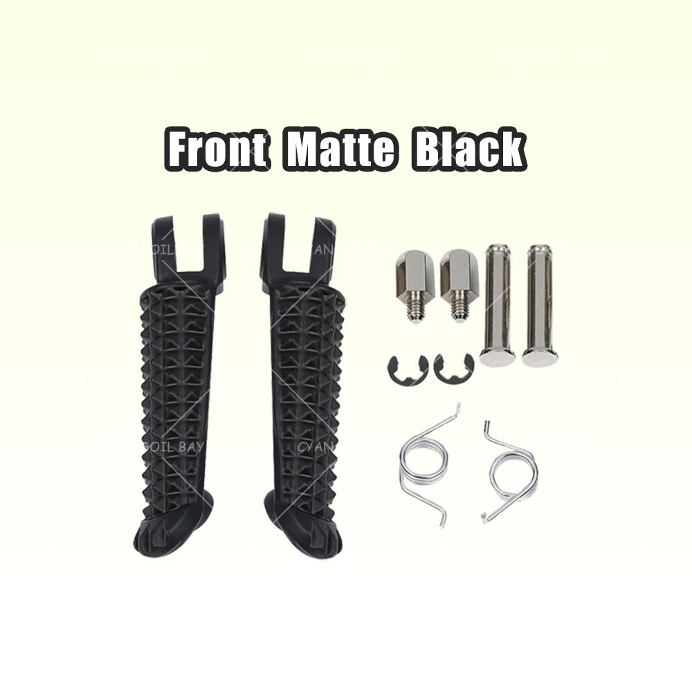 1 par motorcykelfotpinnar för Yamaha YZF R1 1998-2024 R6 2003-2020 YZF R6S R1M Fotpinnar Bakre Främre