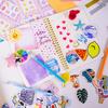 Yousheng Girls Diary Set for Ages 8-12 Kids DIY Stationery Kit with Colored Pens Stickers Tape Journaling Scrapbooking Supplies