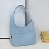Lazy Large Capacity Bag for Women New Niche Simple Shoulder Bag Texture Versatile Casual Commuter Toy Bag