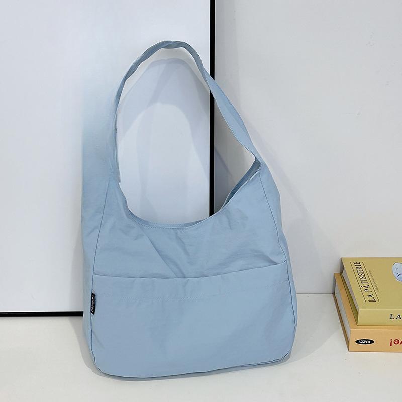 Lazy Large Capacity Bag for Women New Niche Simple Shoulder Bag Texture Versatile Casual Commuter Toy Bag