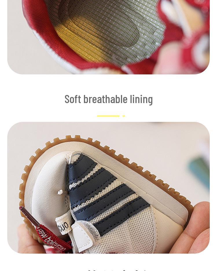 Kids' Agan 2026 Breathable Soft Sole Running Shoes for Boys & Girls - Spring/Autumn Casual Sports Trainers