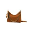 2025 Retro Fashion Chain Women's Shoulder Bag - Versatile, Solid Color, High-End Texture for Commuting & Crossbody Use