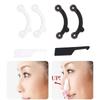 Invisible Nose Shaper 3 Size Pain Free Nose Straightener Acrylic Soft Nasal Bridge Straightener for Adults Teens Beauty Tools