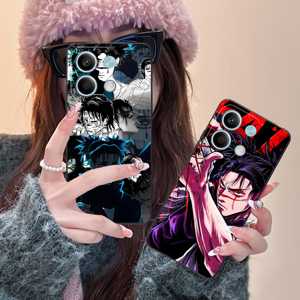 Jujutsu Kaisen Choso Handyhülle für Xiaomi Redmi Note 14 13 12 11 S Pro Plus 4G 5G Bunte Druckabdeckung Hülle Hübsch