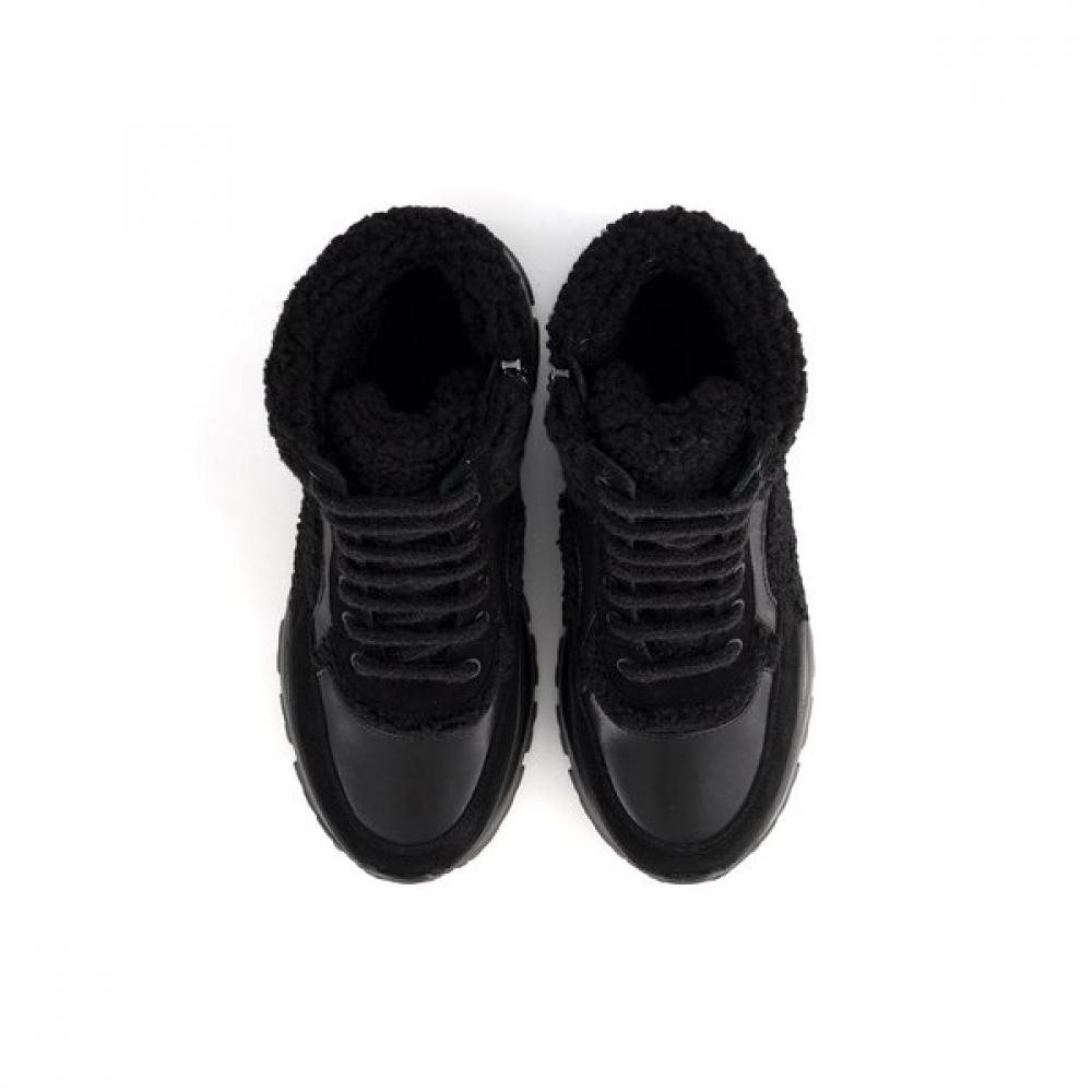 SODA Women S caSual Fur High Top SneakerS Alb414 Da10 5cm