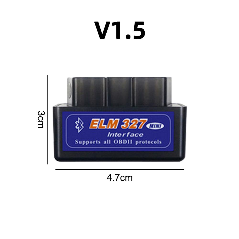 OBD2 Scanner Car Elm327 V1.5 Code Reader Car Mini OBDII Diagnostic Tools Bluetooth Diagnosis Scanner for Android IOS Windows