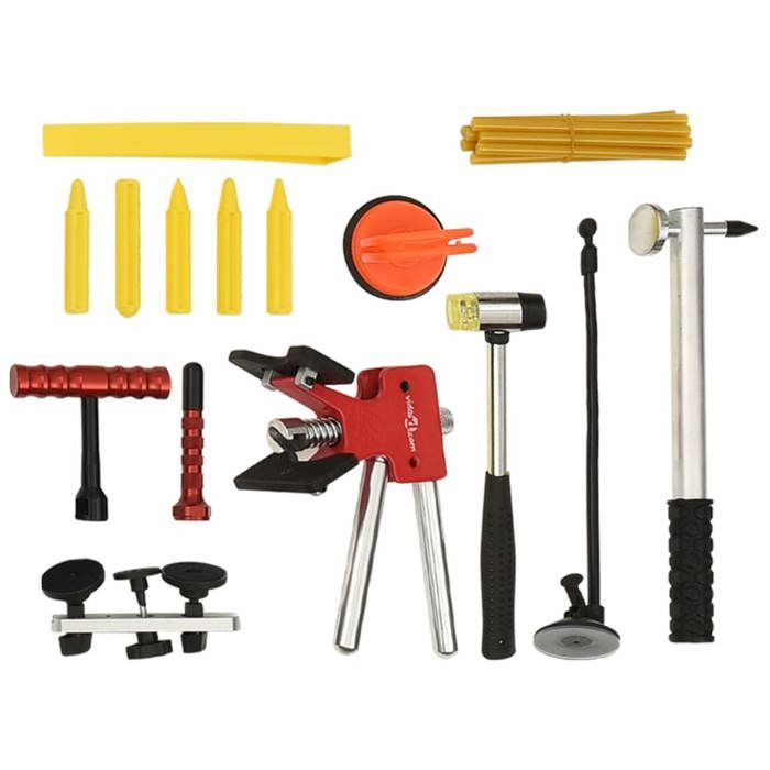 VidaXL Kit d'outils de débosselage sans peinture 89 pcs