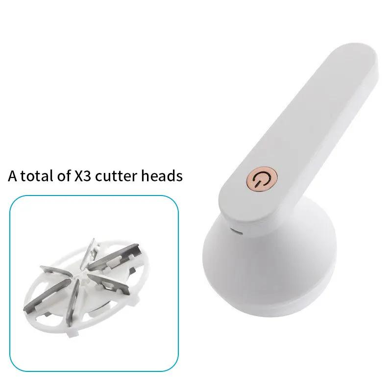 

Тканевый бритвенный станок для удаления катышков USB Перезаряжаемый Триммер для катышков Портативный Удаление катышков с шерсти свитера Удаление волос Одежда белый