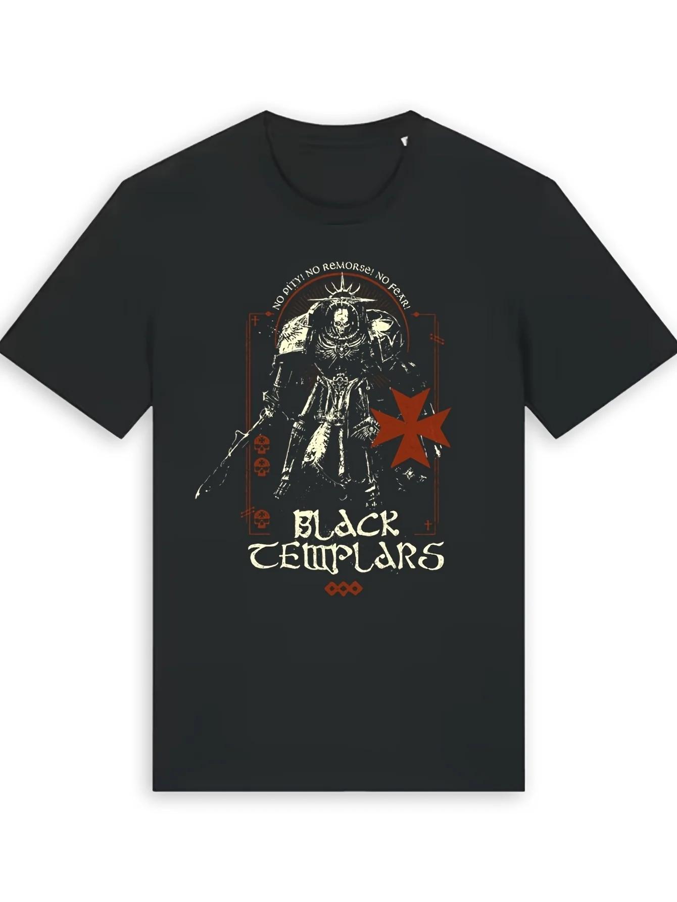 

Футболка Черные Храмовники Повседневная футболка с круглым вырезом, Идеально подходит для поклонников настольных игр, Идеально подходит для подарков на Сочельник - Мужская Su... S разноцветный