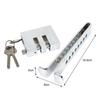 Generic Car Brake Pedal Lock Sturdy Professional Multifunctional with 3 Keys