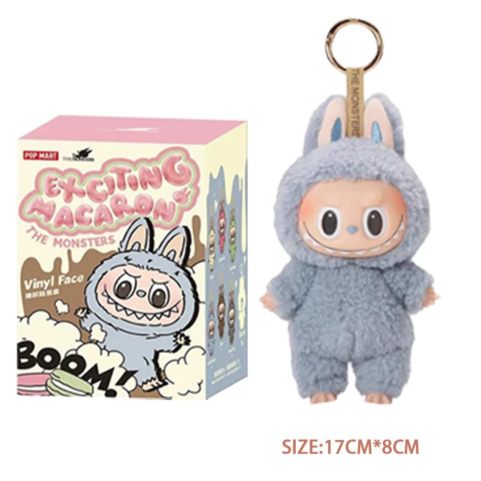 

LA BU V1 V2 V3 Сердцебиение Макарон Эмаль Лицо Монстров Слепая Коробка Фигурка Настольное Украшение Кавайная Кукла Детский Подарок на День Рождения