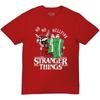 Stranger Things Ho Ho Hellfire erkend T-shirt voor mannen