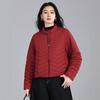 Autumn and winter new fashion temperament light stand-up collar down jacket women's short duck down loose casual jacket